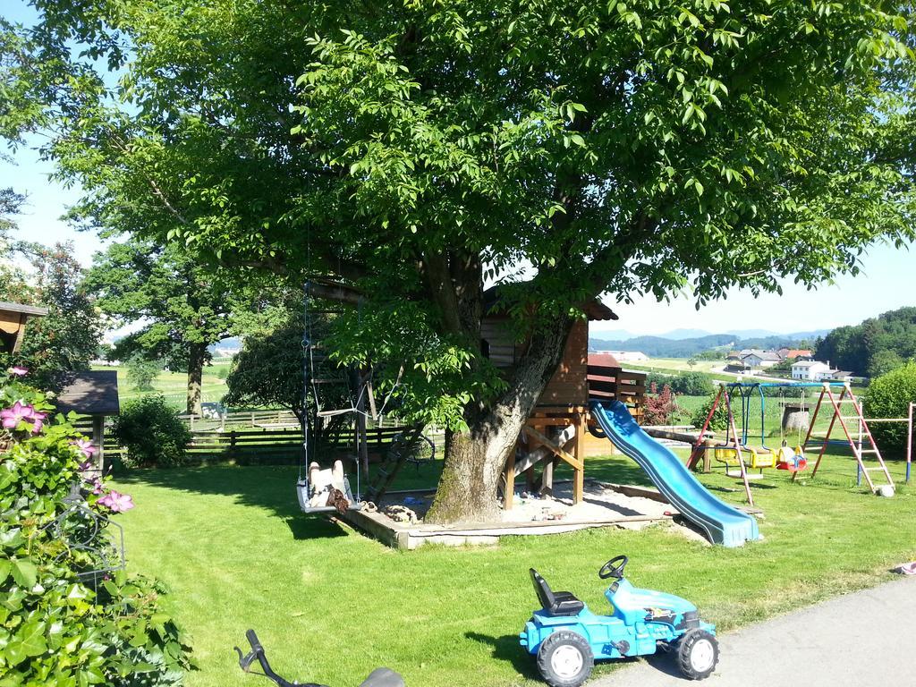 Familienbauernhof Strassbauer Villa Steinakirchen Am Forst ภายนอก รูปภาพ