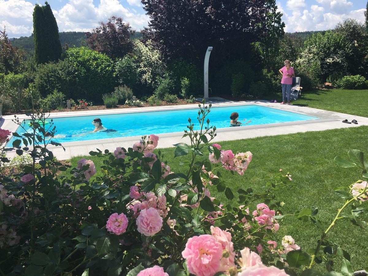Familienbauernhof Strassbauer Villa Steinakirchen Am Forst ภายนอก รูปภาพ