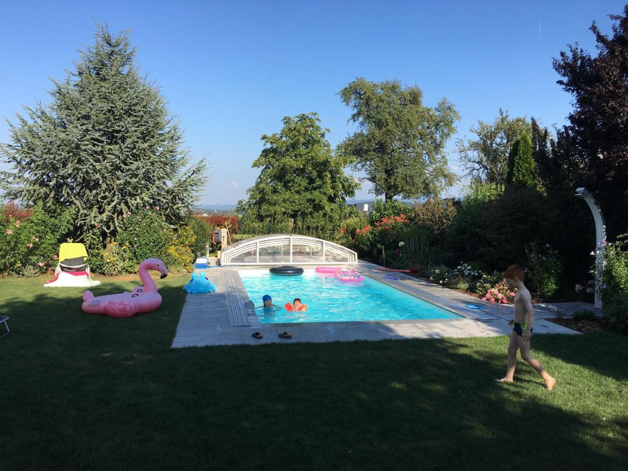 Familienbauernhof Strassbauer Villa Steinakirchen Am Forst ภายนอก รูปภาพ