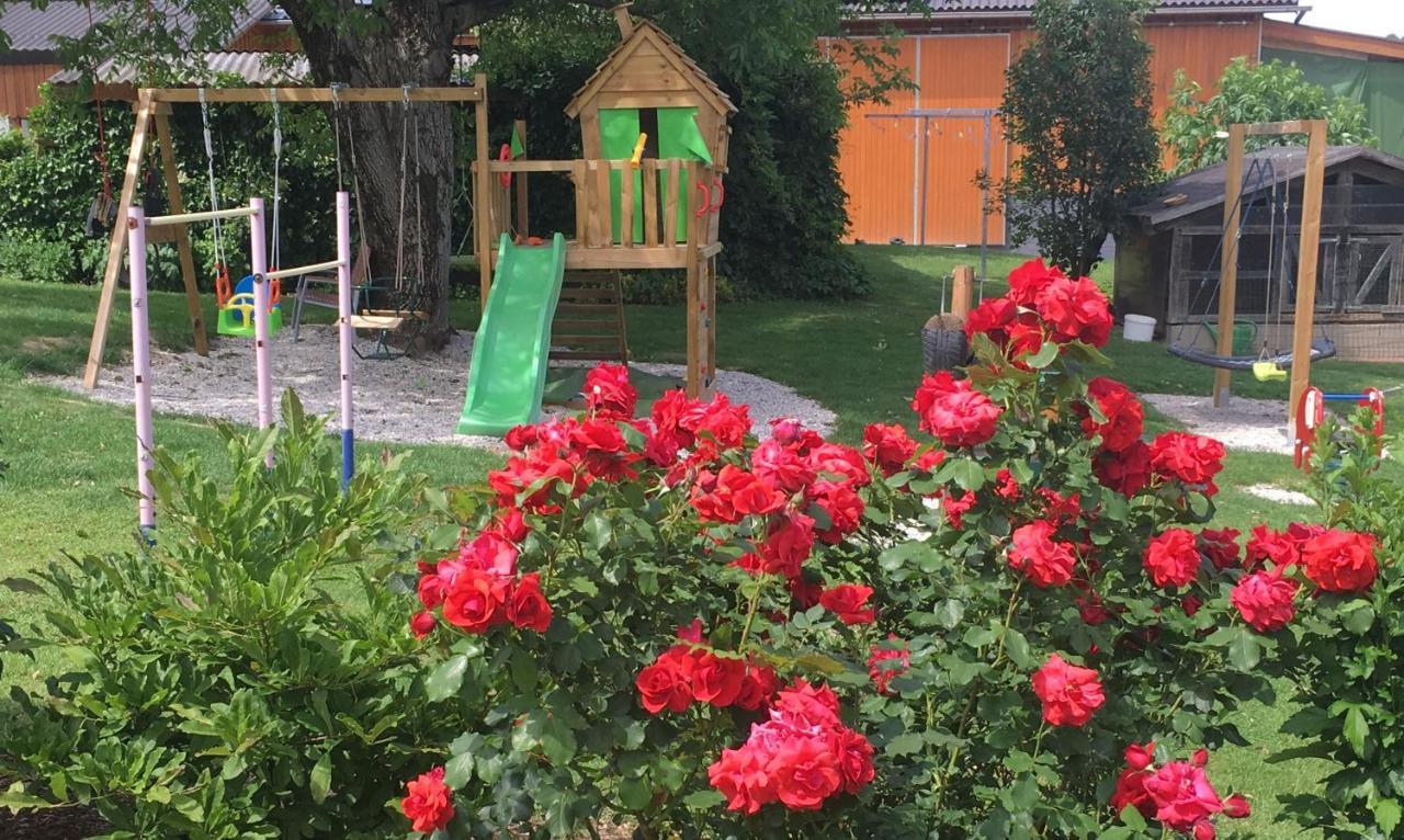Familienbauernhof Strassbauer Villa Steinakirchen Am Forst ภายนอก รูปภาพ